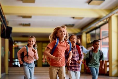 Happy Kids at School