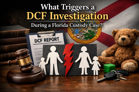 Mother reading with her daughter at home in a calm, safe environment, reflecting child well-being and stability during Florida custody and DCF-related concerns.