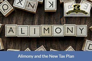Alimony and the New Tax Plan