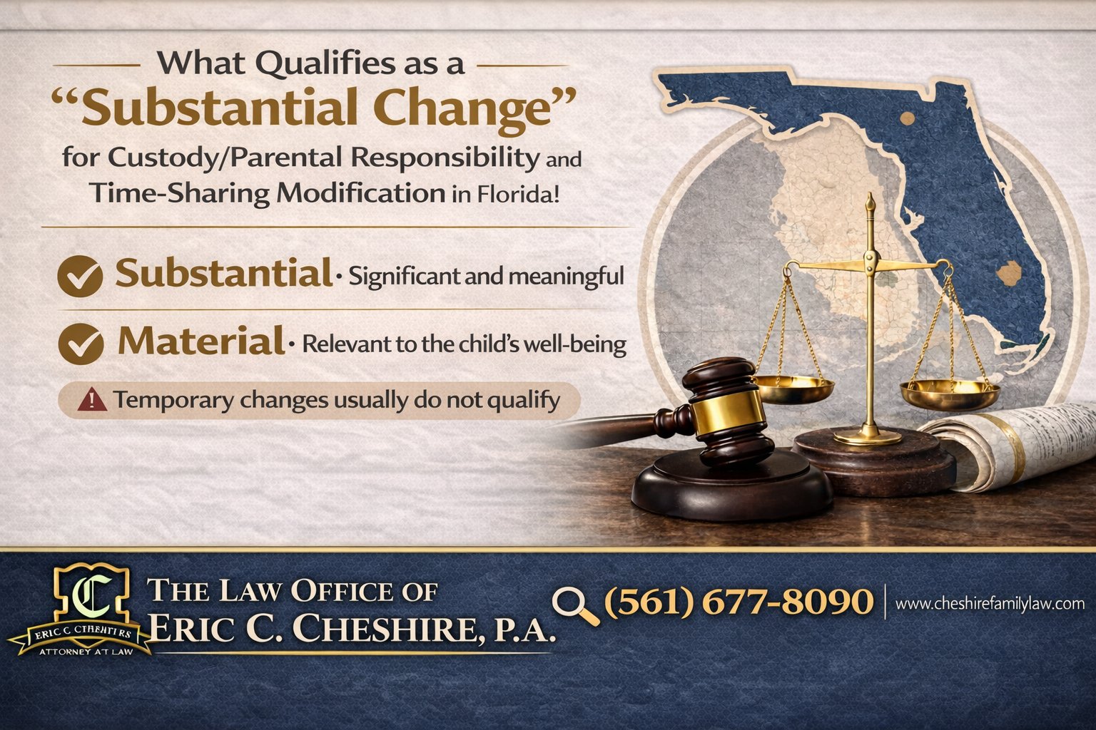 What Qualifies as a “Substantial Change” for a Custody and Time-Sharing ...